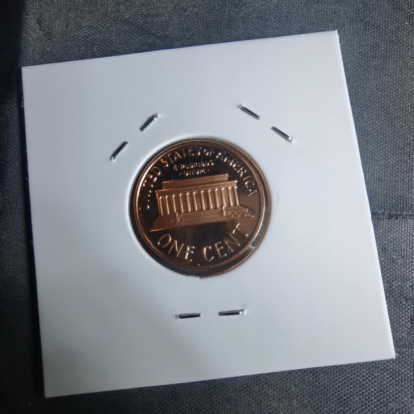 沼泽如烟--第943场 美国1988年一分精制币