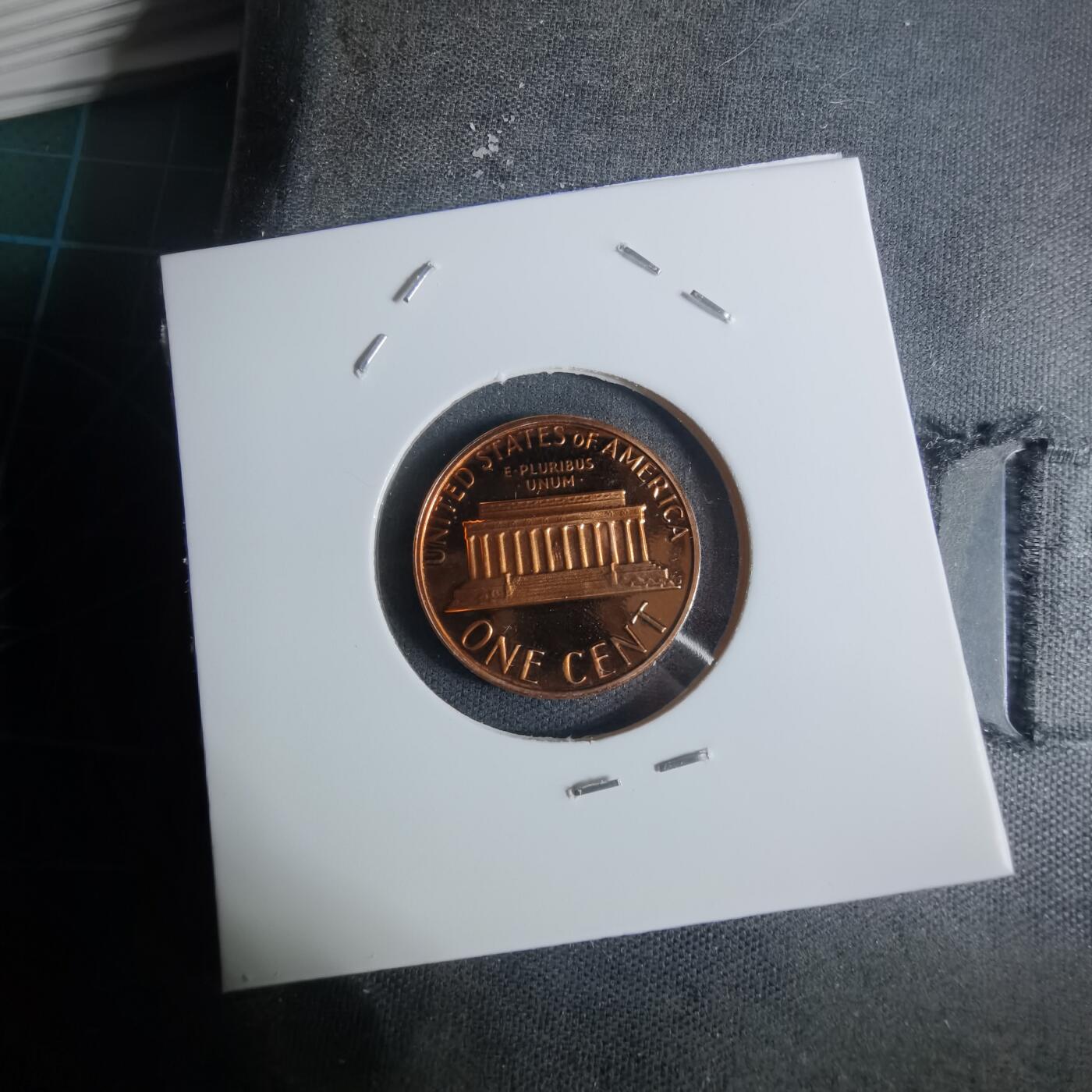 沼泽如烟--第943场 美国1984年一分精制币