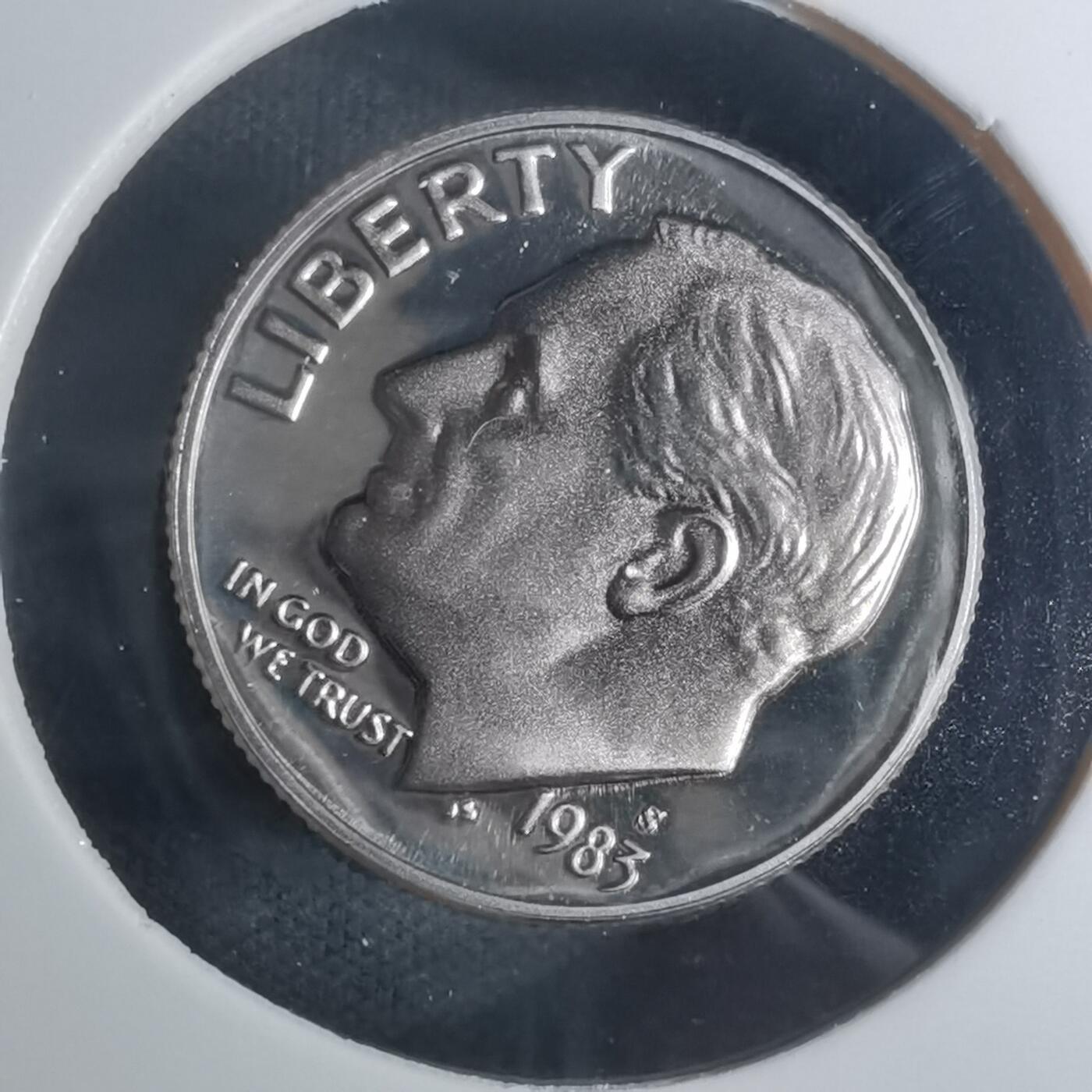 沼泽如烟--第943场 美国1983年十分精制币