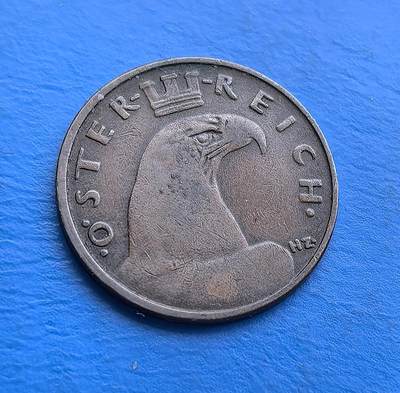 外国优质老铜币高银银币，周六九点倒数截拍，满百包邮，持续收拍 - 奥地利 1932 年1 格罗申铜币，铸于大萧条冲击下的第一共和国时期。正面极简数字设计，背面帝国鹰徽（带皇冠），新旧符号碰撞，凝萃时代过渡特征。铜币包浆自然，见证经济动荡与政体转型，承载奥地利共和初兴的货币记忆。中欧特色币，亲民门槛，适配欧洲币藏与历史爱好者，解码大萧条下的货币脉络 。