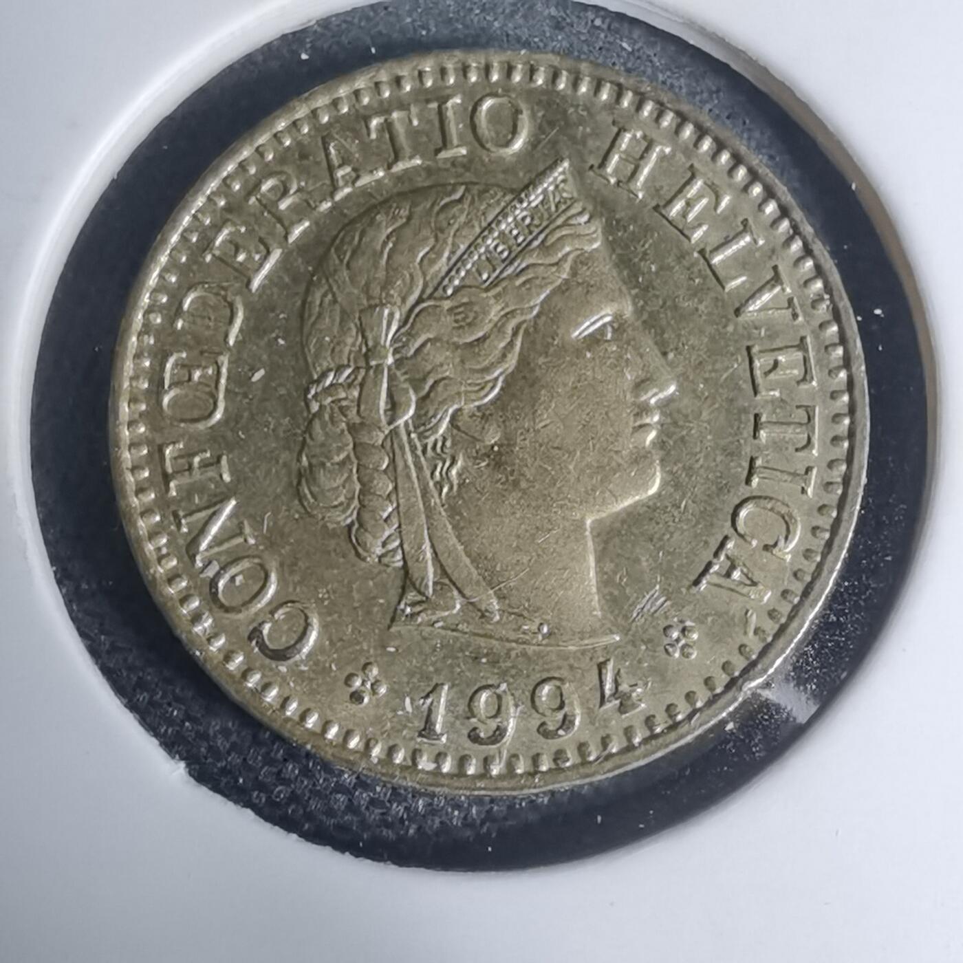 沼泽如烟--第945场 瑞士1994年五分