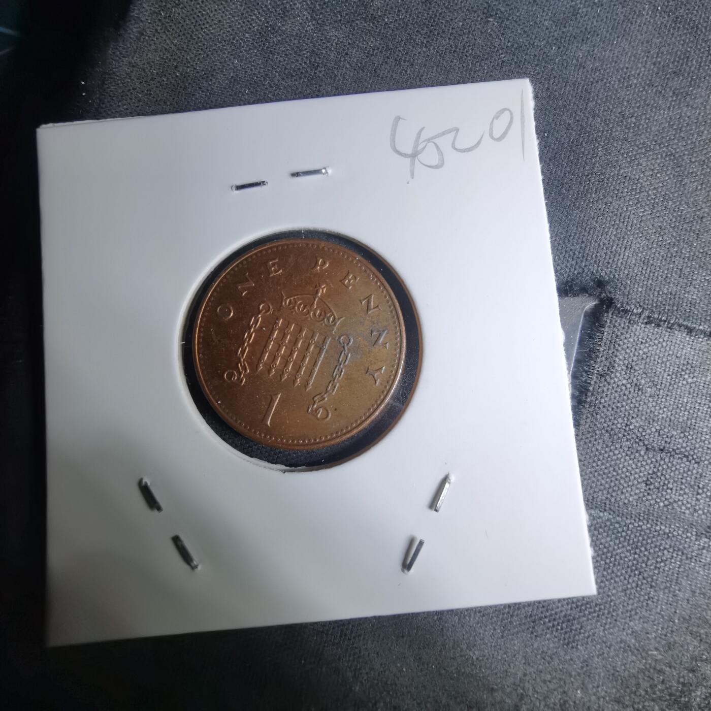 沼泽如烟--第945场 英国1996年1便士