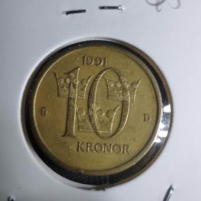 沼泽如烟--第945场 - 瑞典1991年10克朗