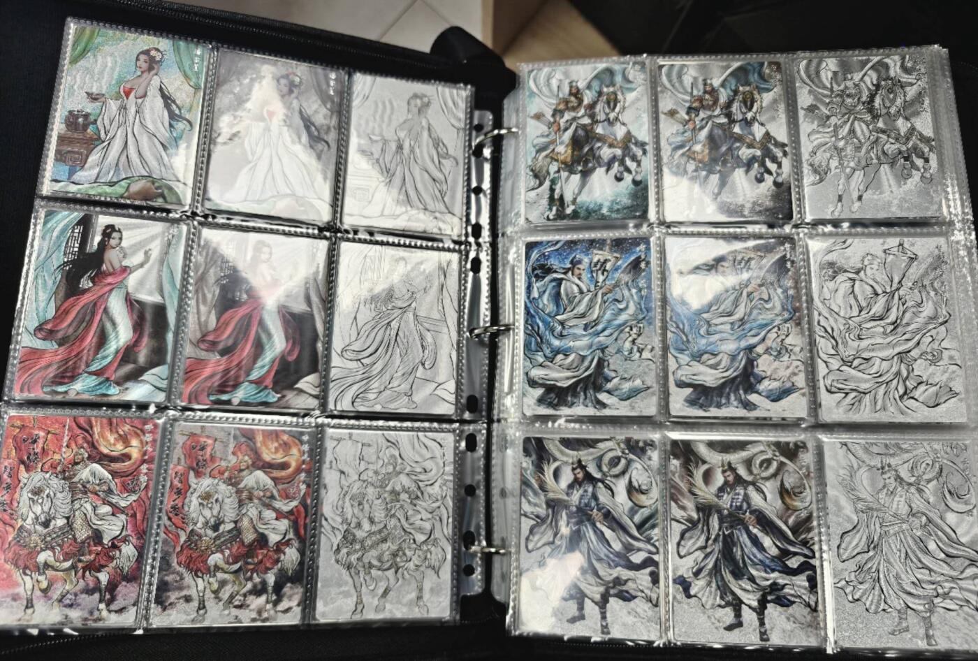 卡德曼水浒99遍大全套（粗闪三套357张全）