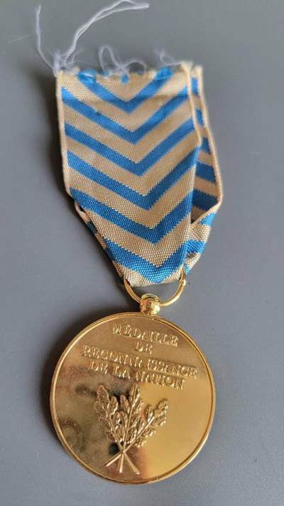 嘉宝良覃世界勋赏第20期拍卖 法国感恩奖章