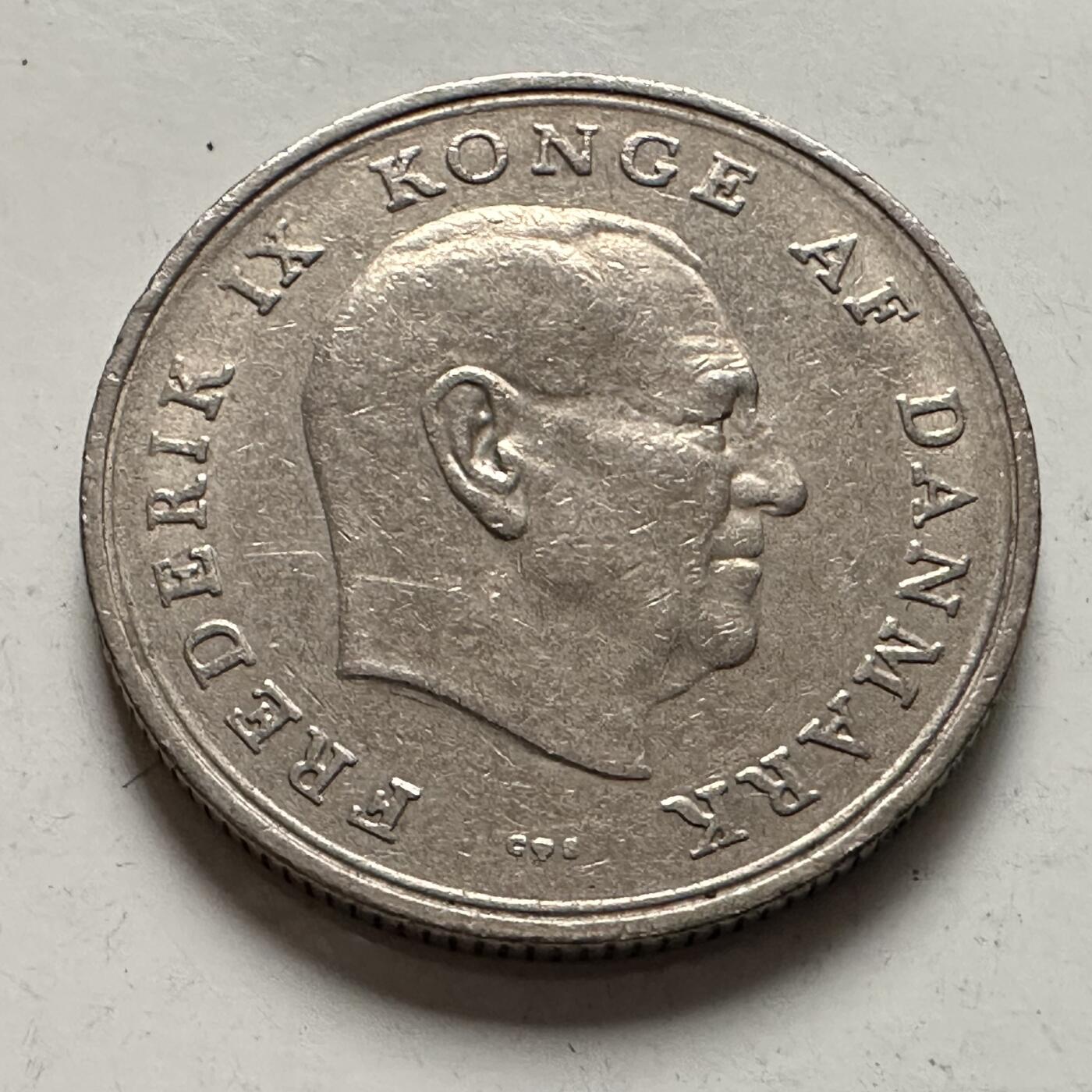 🌹外币初藏🌹🐯2025年第145场  每周二四六晚8️⃣点 接代拍 丹麦1963年一克朗