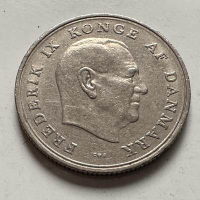 🌹外币初藏🌹🐯2025年第145场  每周二四六晚8️⃣点 接代拍 - 丹麦1963年一克朗