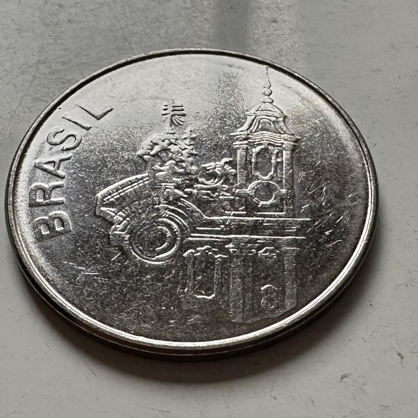 🌹外币初藏🌹🐯2025年第145场  每周二四六晚8️⃣点 接代拍 巴西1985年20克鲁塞罗