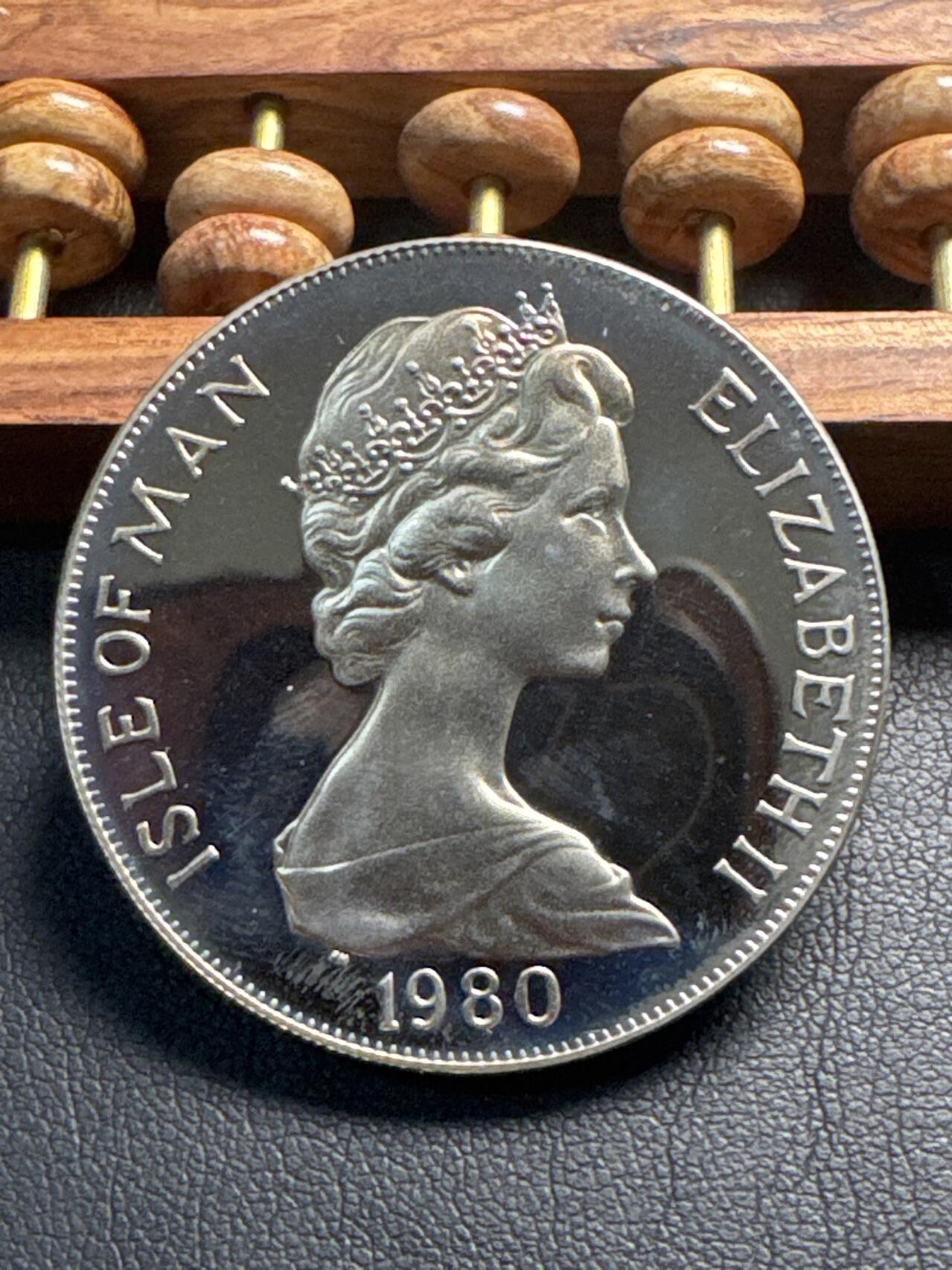 ❤️【币观天下】❤️ 第336期钱币拍卖- 2025.12.26周五晚上6点半场-长期征集拍品 马恩岛1980年联邦运动会精制纪念币