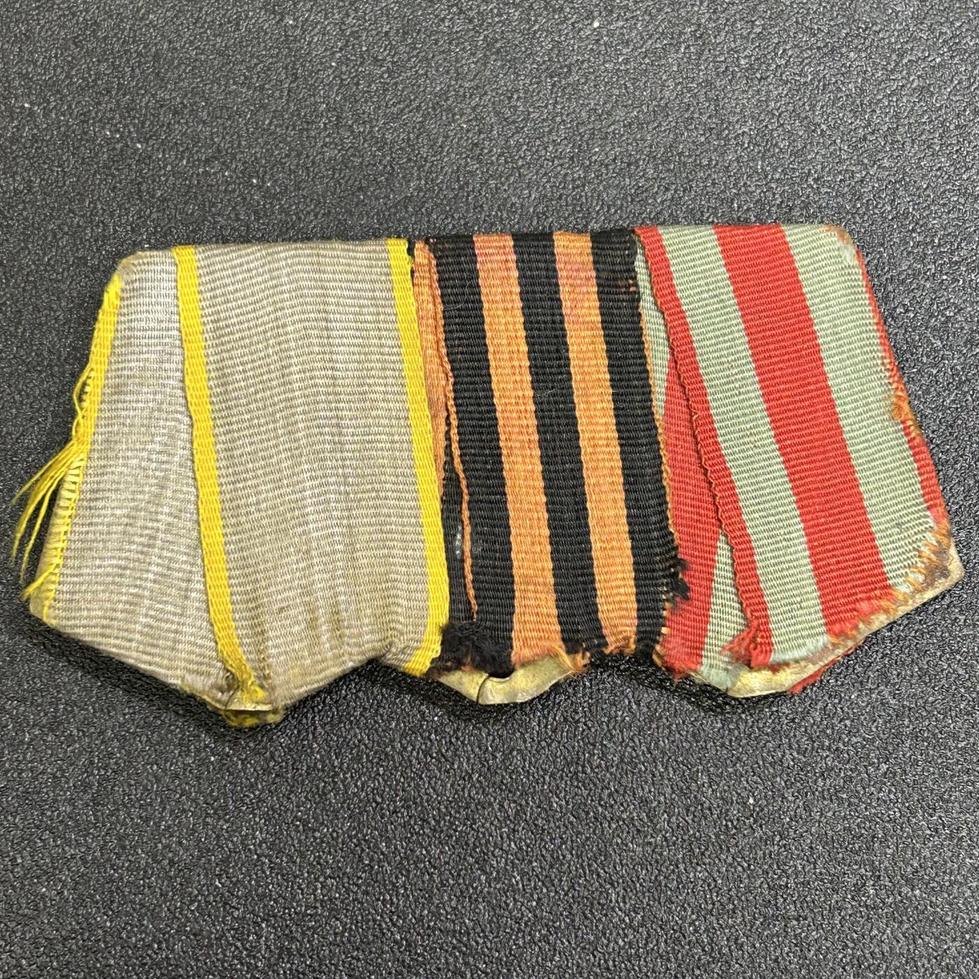 西秦中古拍卖第七十期 苏联早期三连铜挂板 带奖章绶带