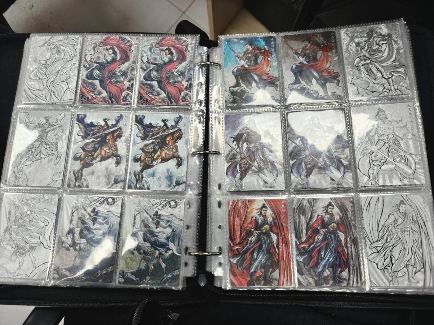 卡德曼水浒99遍大全套（粗闪三套357张全）