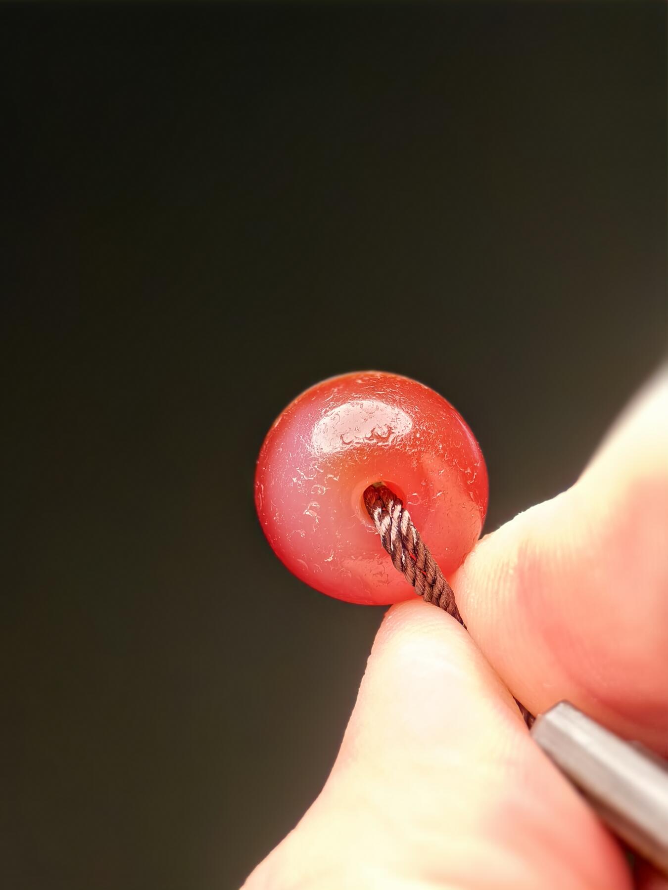 抚柳草堂-第四期章牌钱币（圣诞专场） 奖章勋章限时免佣 满百包邮 放漏专场 15世纪玛瑙珠 闻德评级尺寸见标签 老型珠适合配串