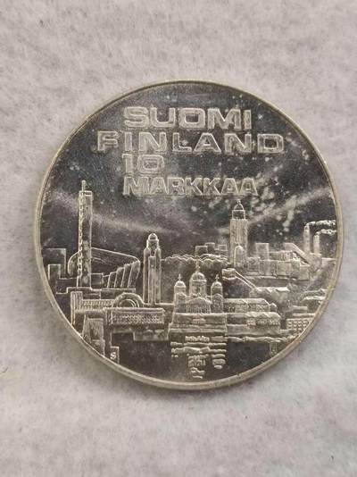 G&W世界散币，银币处理专场（第40场） - 芬兰1971年10马克  银币