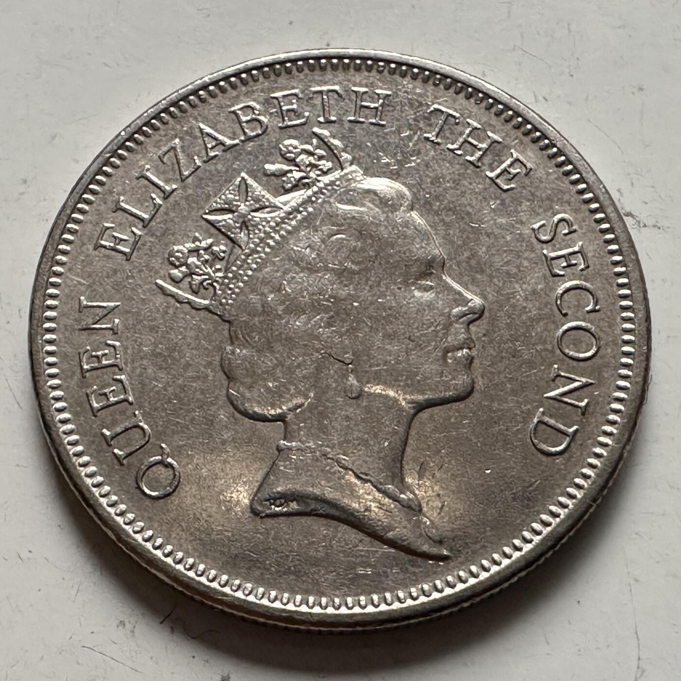 🌹外币初藏🌹🐯2025年第145场  每周二四六晚8️⃣点 接代拍 香港1991年¥1