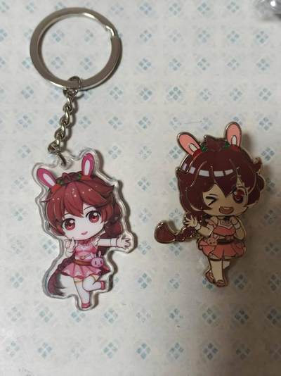 龙虎卡牌-六九场（无佣金，周六结拍，欢迎送拍） - 斗罗大陆小舞  钥匙扣&徽章