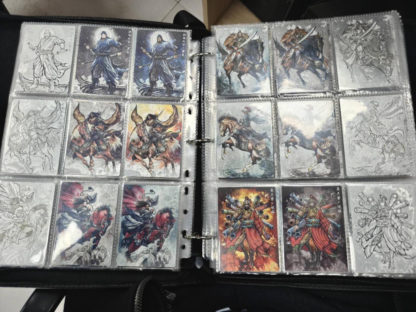 卡德曼水浒99遍大全套（粗闪三套357张全）