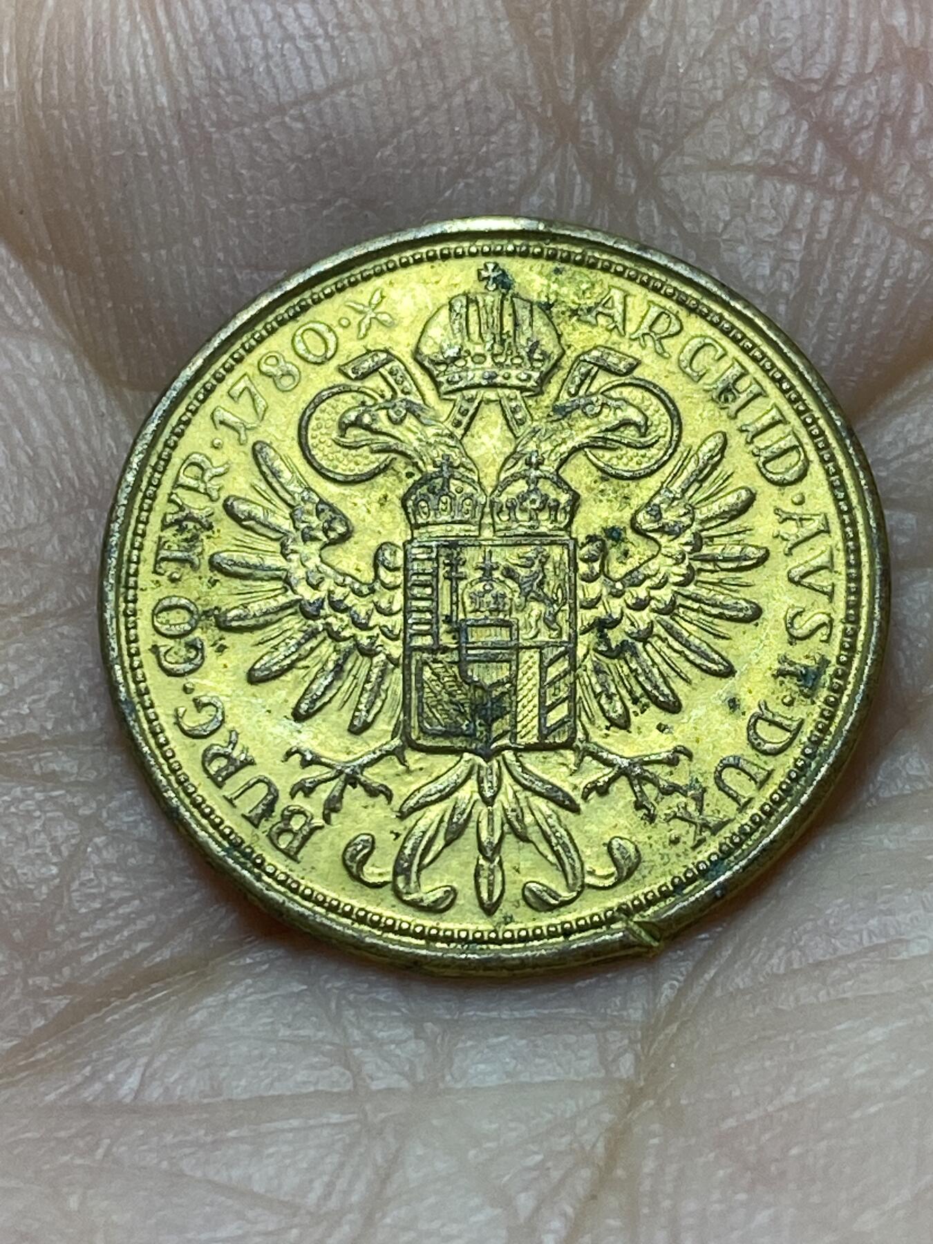 2025年第一百四十场(总第一百六十六场）外国好品散币场(免佣金) 博物馆纪念品(1780年奥地利钱币图案)