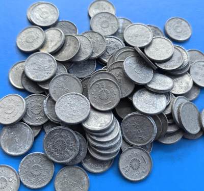 外国优质老铜币高银银币，周六九点倒数截拍，满百包邮，持续收拍 - 日本早期壹钱88枚