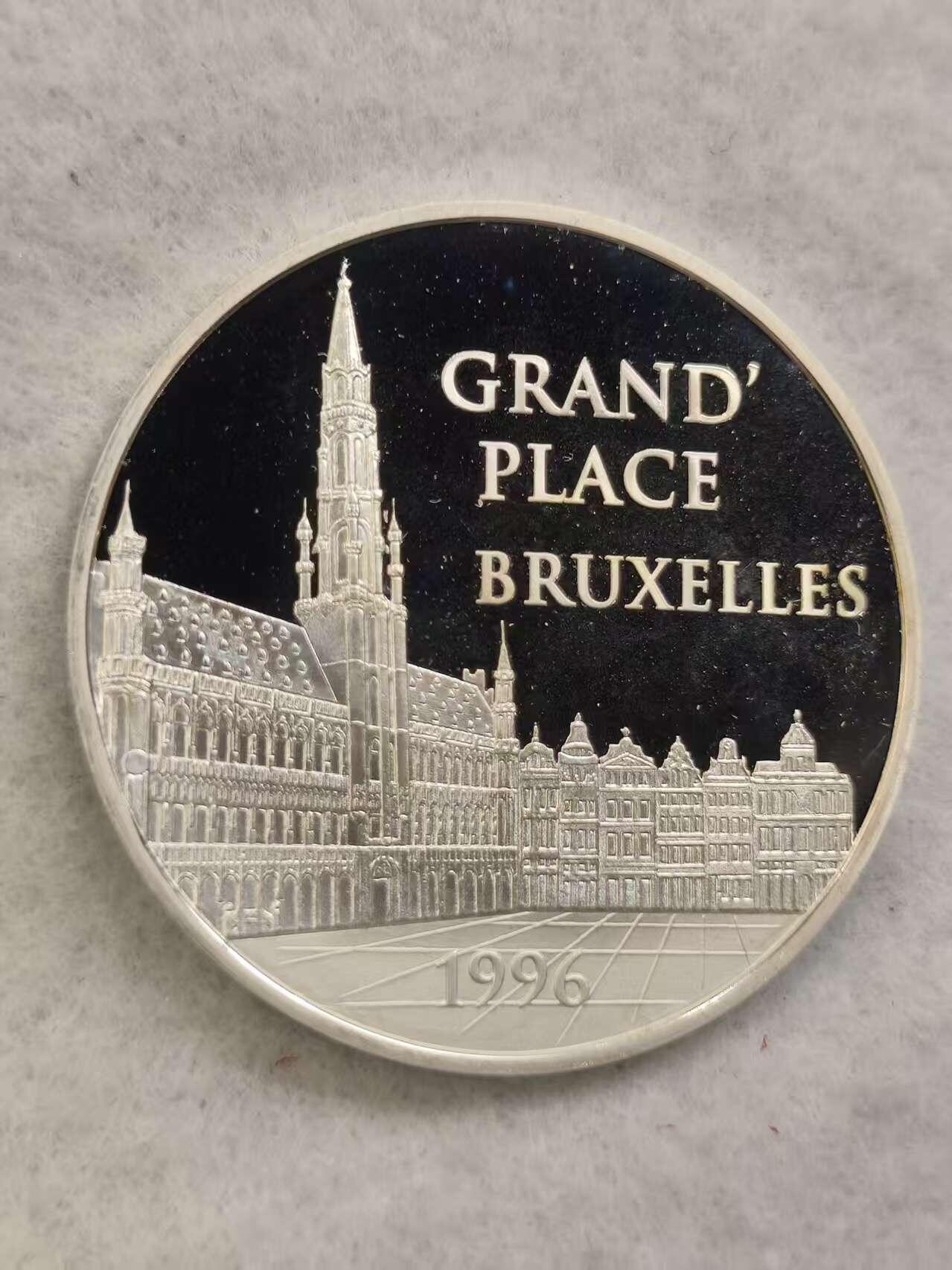 G&W世界散币，银币处理专场（第40场） 法国1996年100法郎  银币