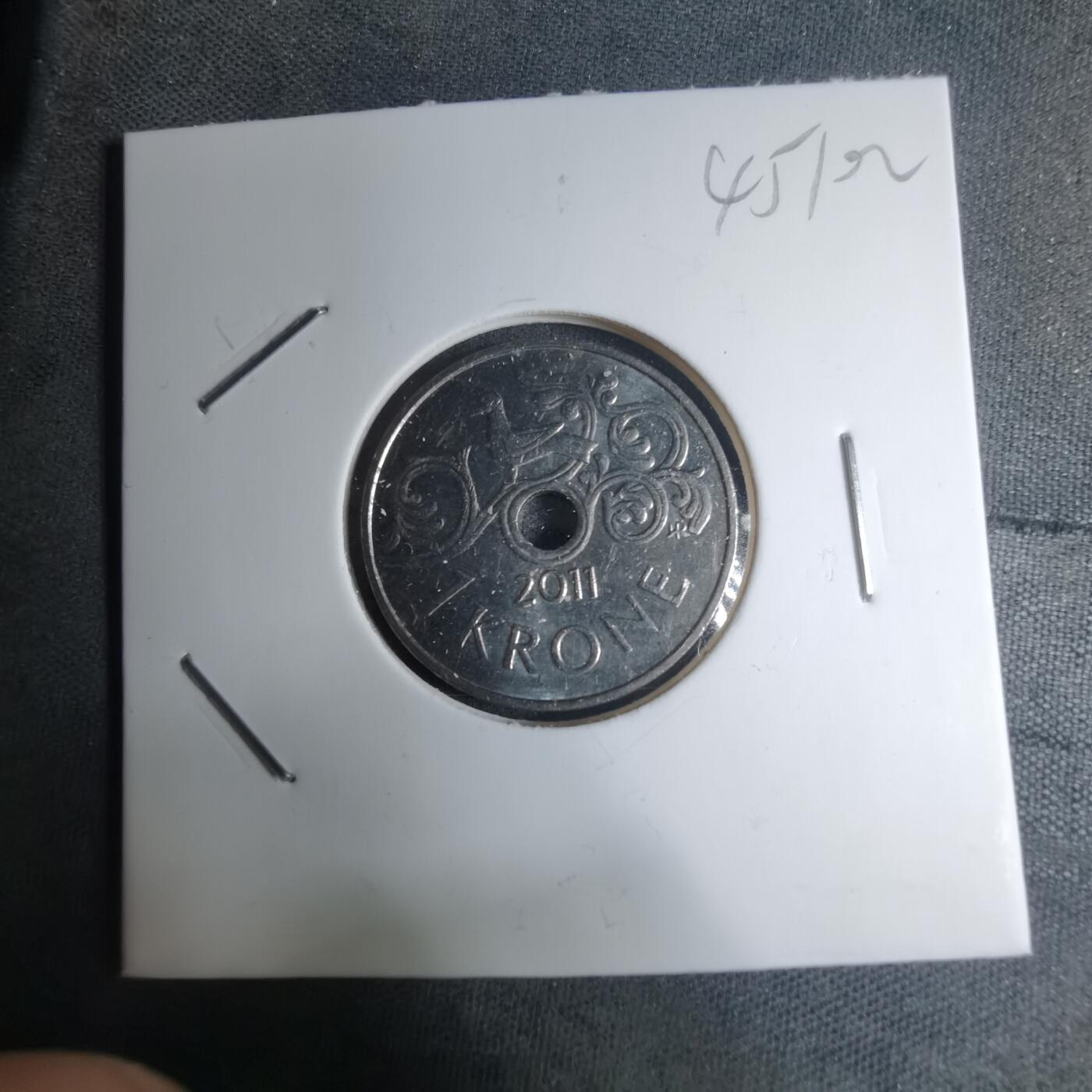 沼泽如烟--第945场 挪威2011年1克朗