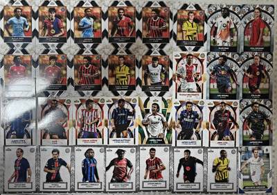 龙虎卡牌-六九场（无佣金，周六结拍，欢迎送拍） - 32张不重复 Topps 2024-25赛季Deco UEFA Prodigy系列球星卡