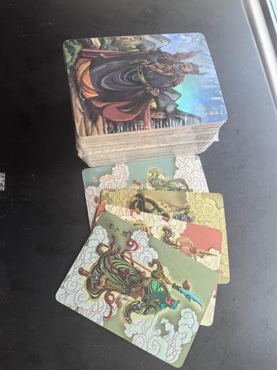 卡牌限时028期专场（24号晚21点30截拍） - 月印文化-飞将水浒-彩闪全新未拆封送特卡四大元（彩）