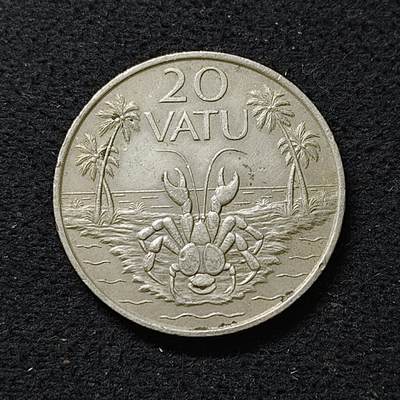 【全场包邮】纯粹捡漏拍488场（免费代拍第25场） - 瓦努阿图1983年20瓦图-椰子蟹