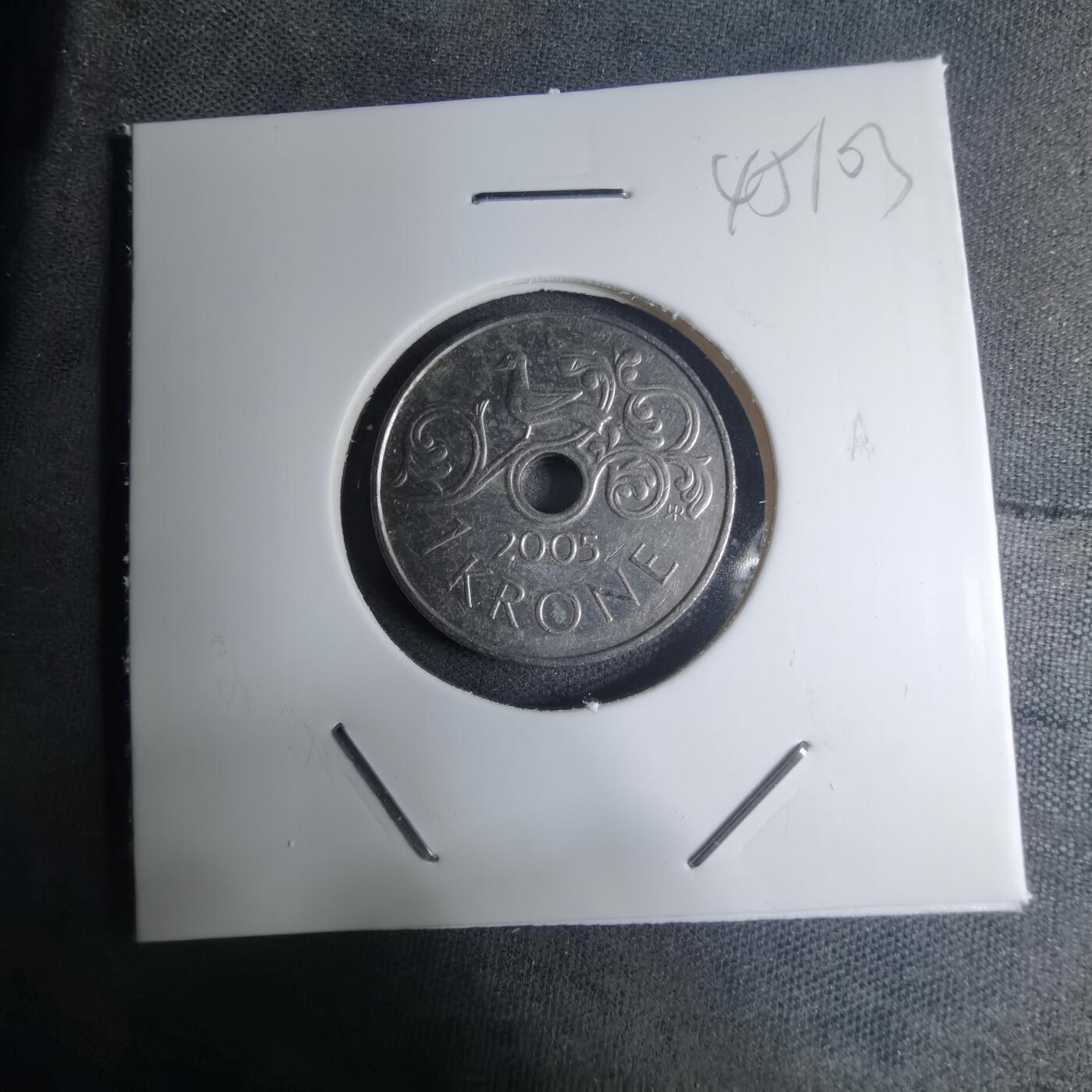 沼泽如烟--第945场 挪威2005年1克朗