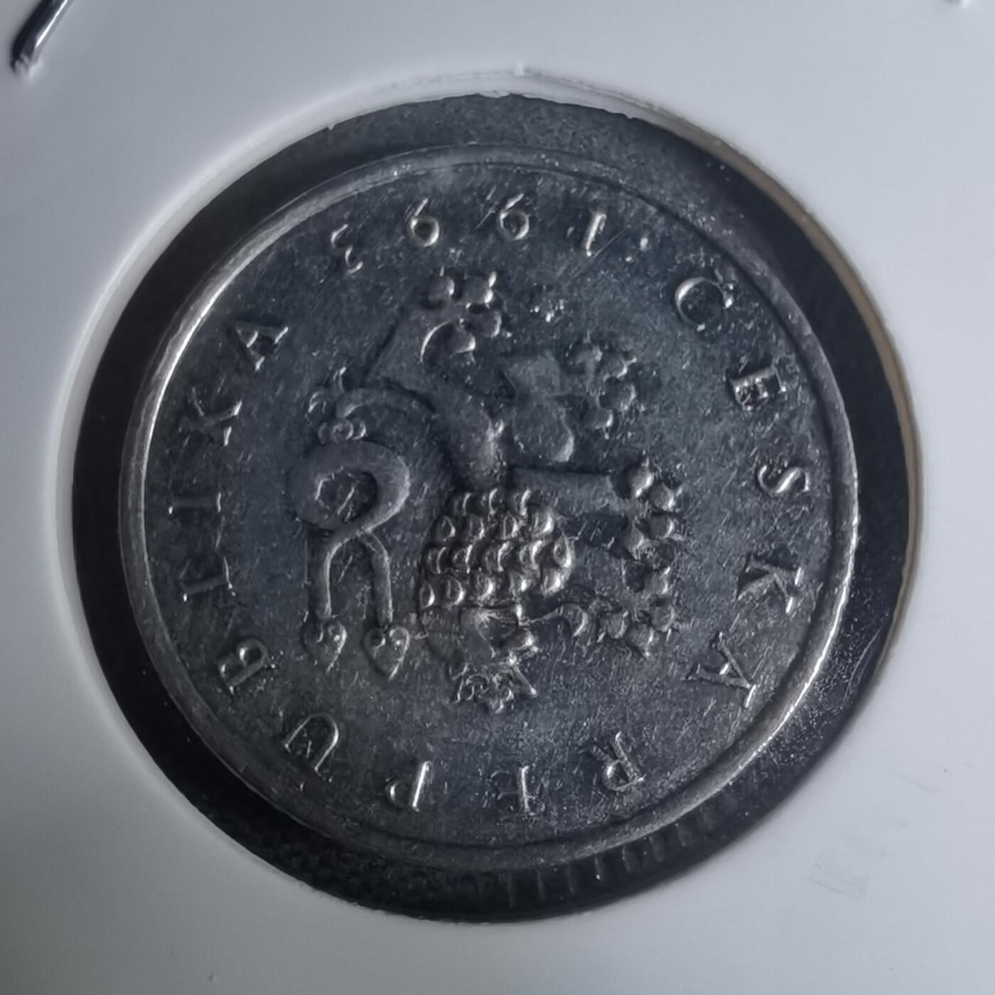 沼泽如烟--第945场 捷克1993年1克朗