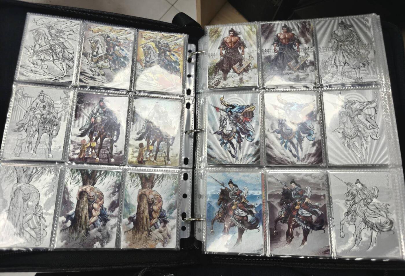 卡德曼水浒99遍大全套（粗闪三套357张全）