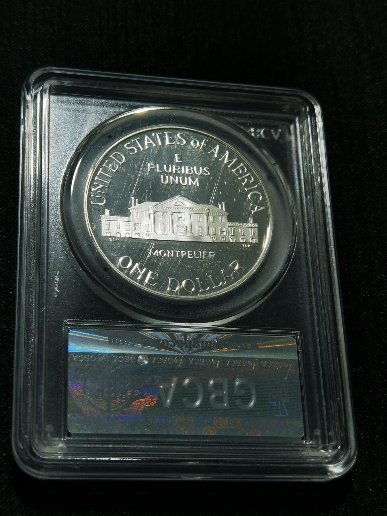 天下钱庄专场欢迎参拍 美国奥运会一美元银币