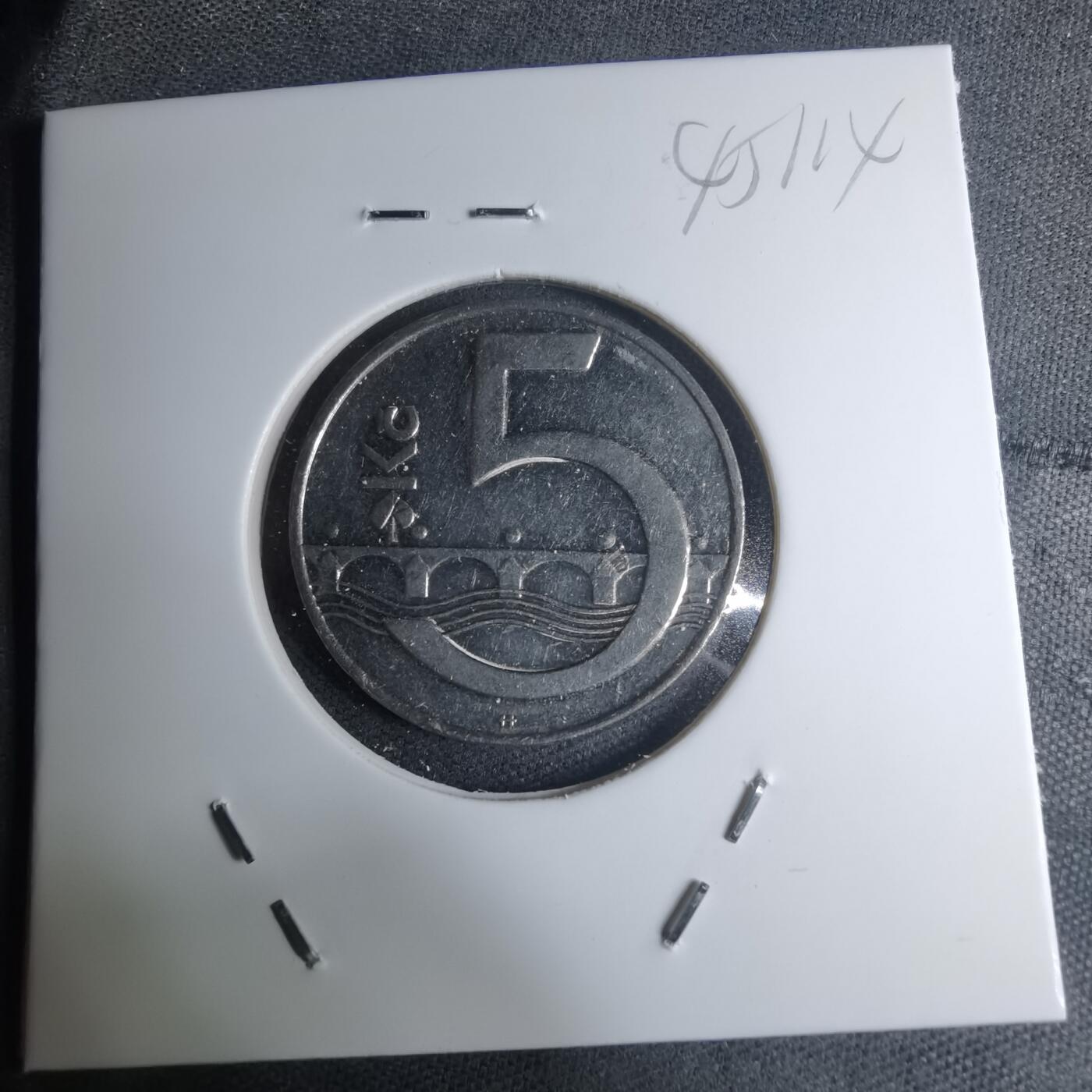 沼泽如烟--第945场 捷克1993年5克朗