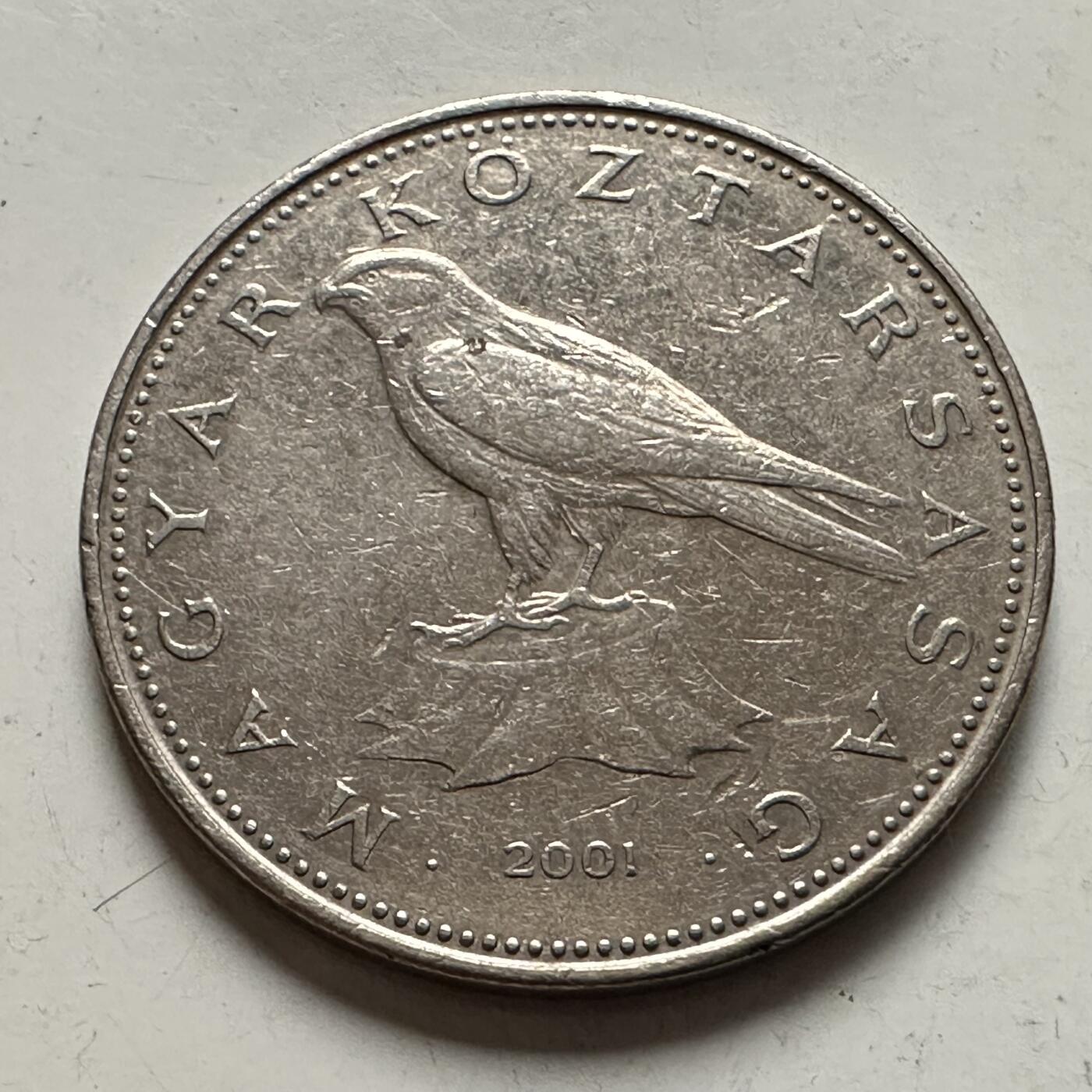 🌹外币初藏🌹🐯2025年第145场  每周二四六晚8️⃣点 接代拍 匈牙利2001年50福林