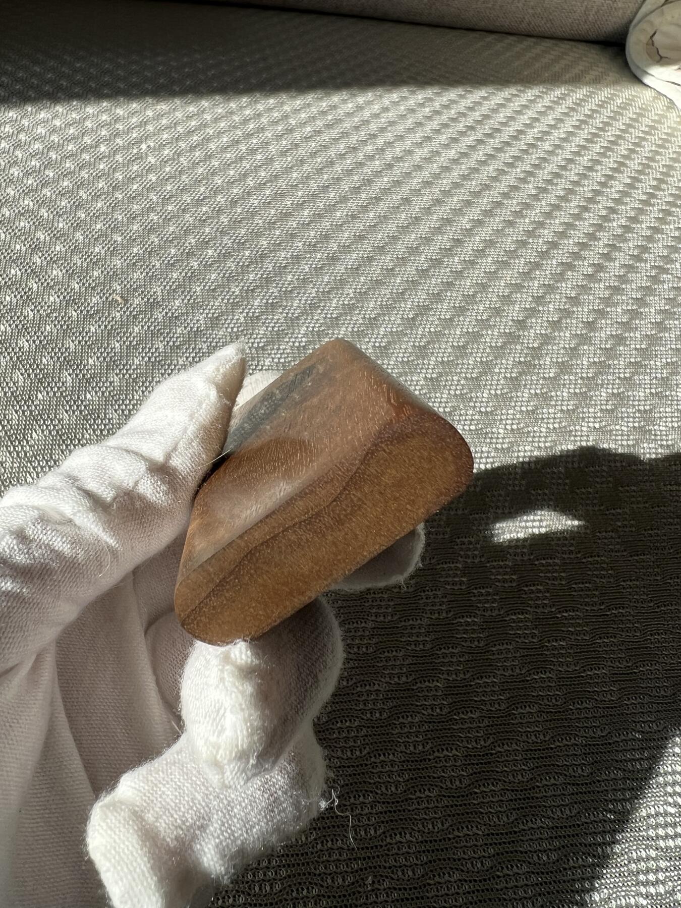 零元拍：B06金丝楠牌子，香喷喷的小金砖，金光闪闪，75/40/12MM