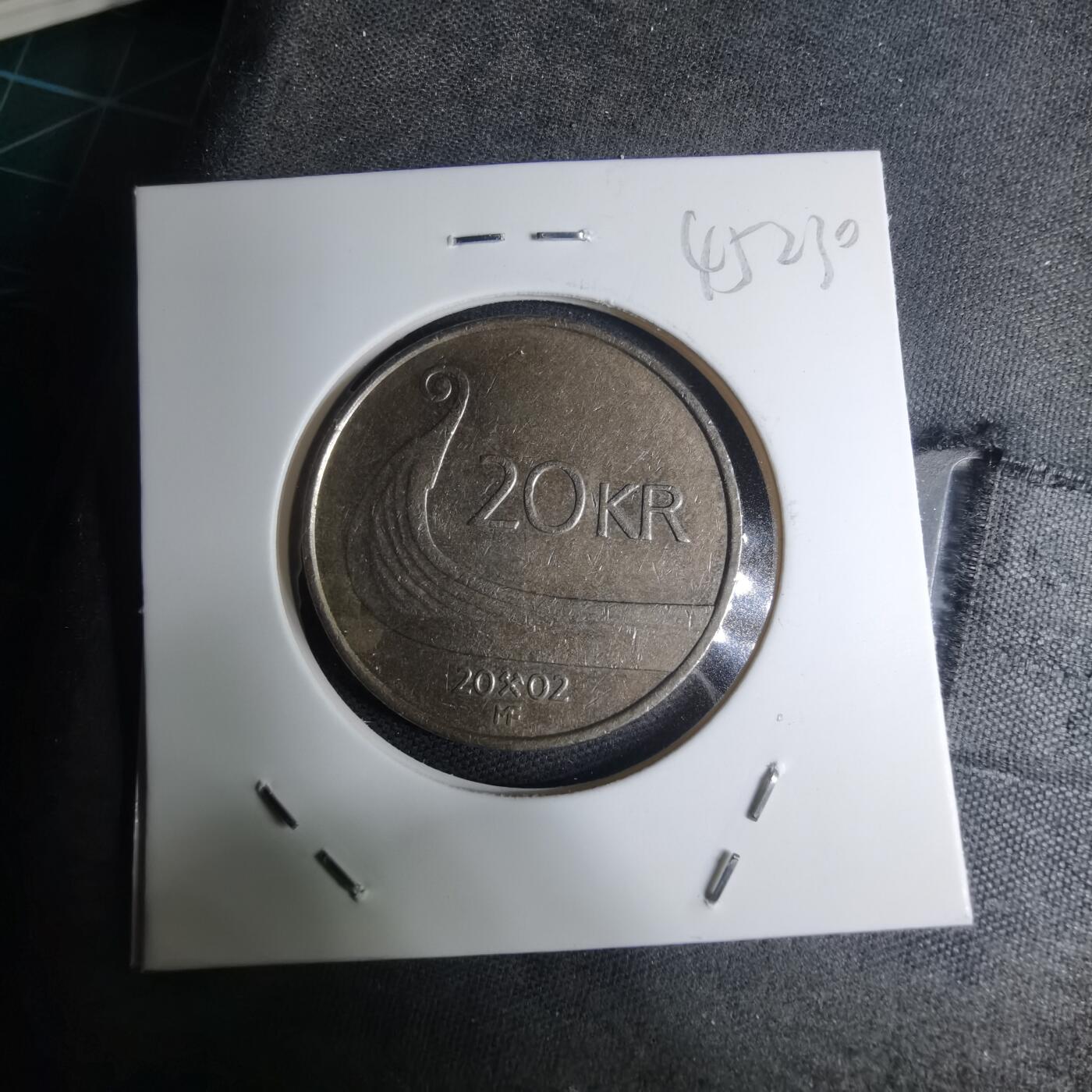 沼泽如烟--第945场 挪威2002年20克朗