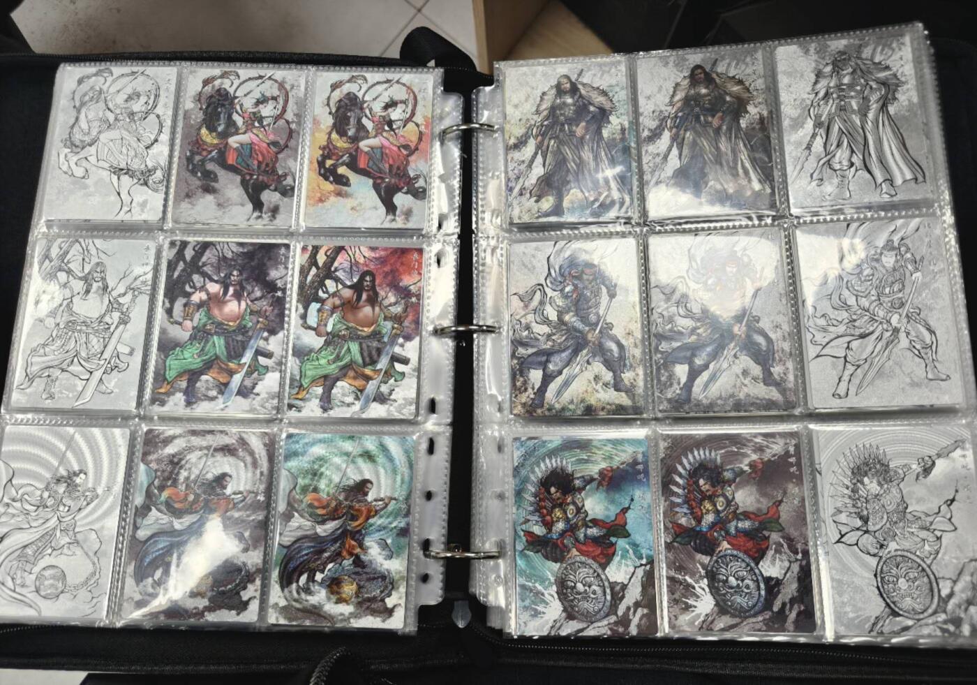 卡德曼水浒99遍大全套（粗闪三套357张全）