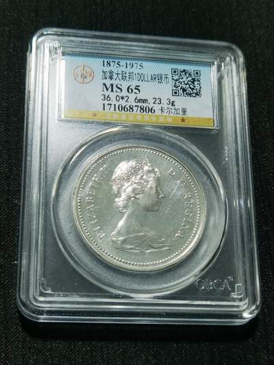天下钱庄专场欢迎参拍 - 加拿大1加元银币