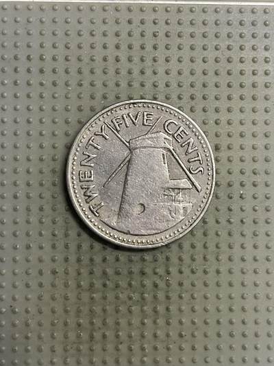 2025年第146场各国散币拍卖（总第146场） - 巴巴多斯1973年25分