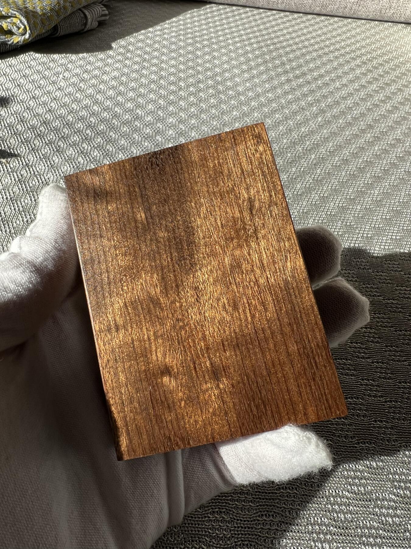 零元拍：B01金丝楠牌子，香喷喷的小金砖，金光闪闪，79/59/20MM