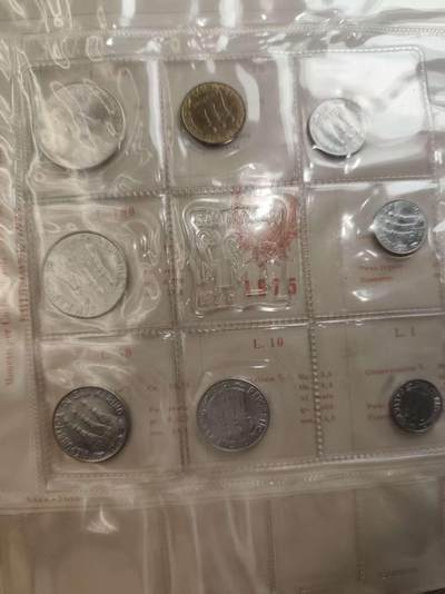 G&W世界散币，银币处理专场（第40场） - 圣马力诺1975年8枚套  1银