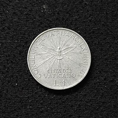 【全场包邮】纯粹捡漏拍488场（免费代拍第25场） - 梵蒂冈1962年第二次梵蒂冈大公会议1里拉