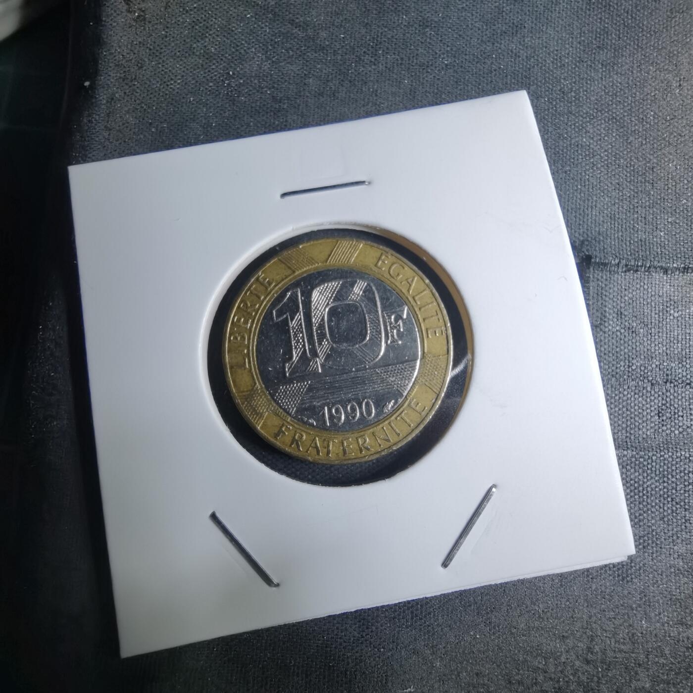 沼泽如烟--第945场 法国1990年10法郎