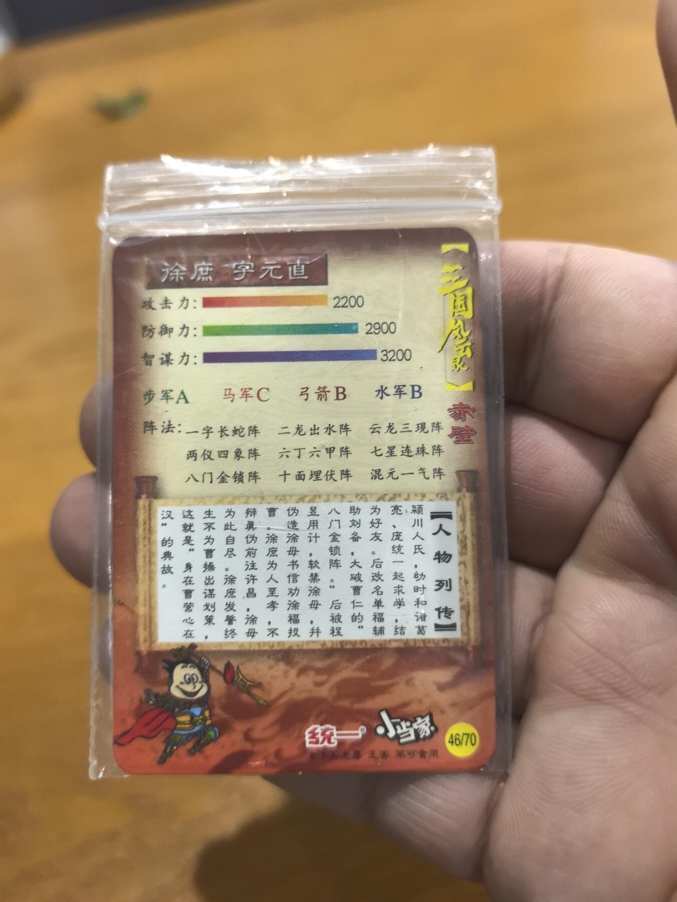 小当家小京银徐庶（原袋）