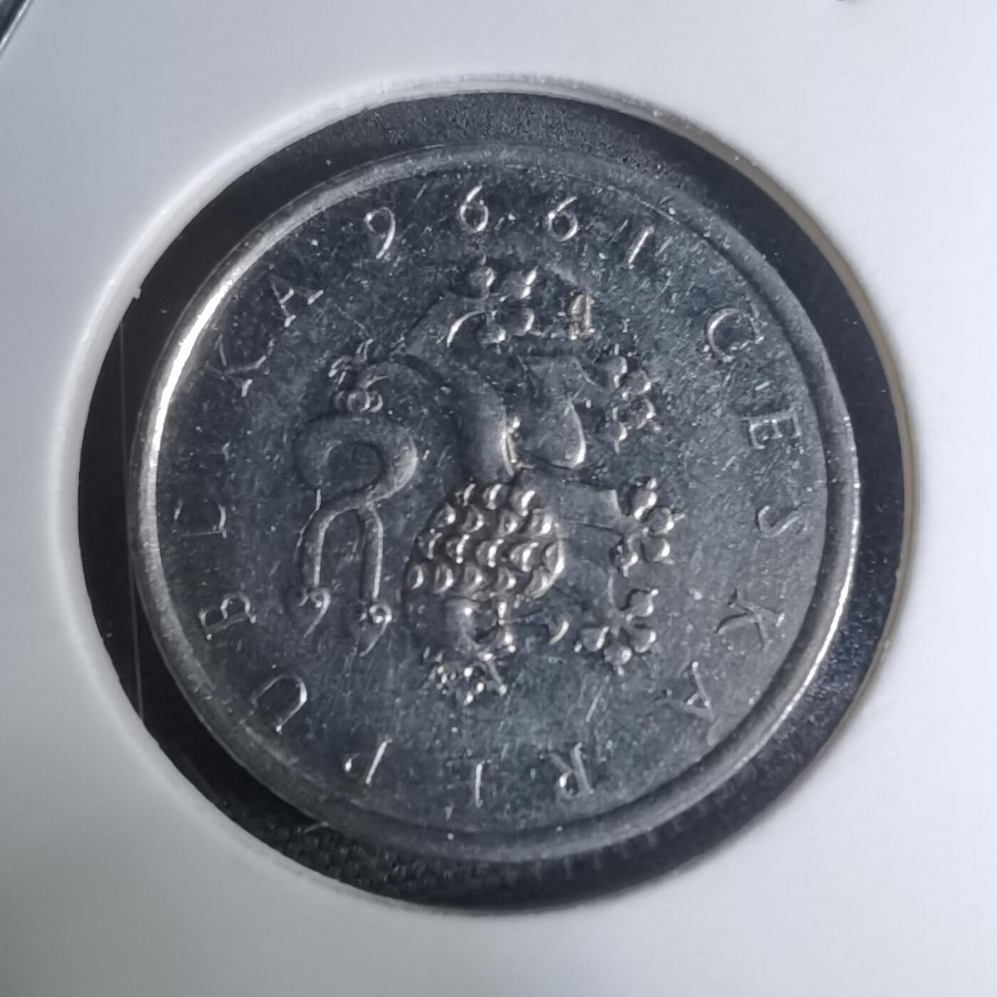 沼泽如烟--第945场 捷克1996年1克朗