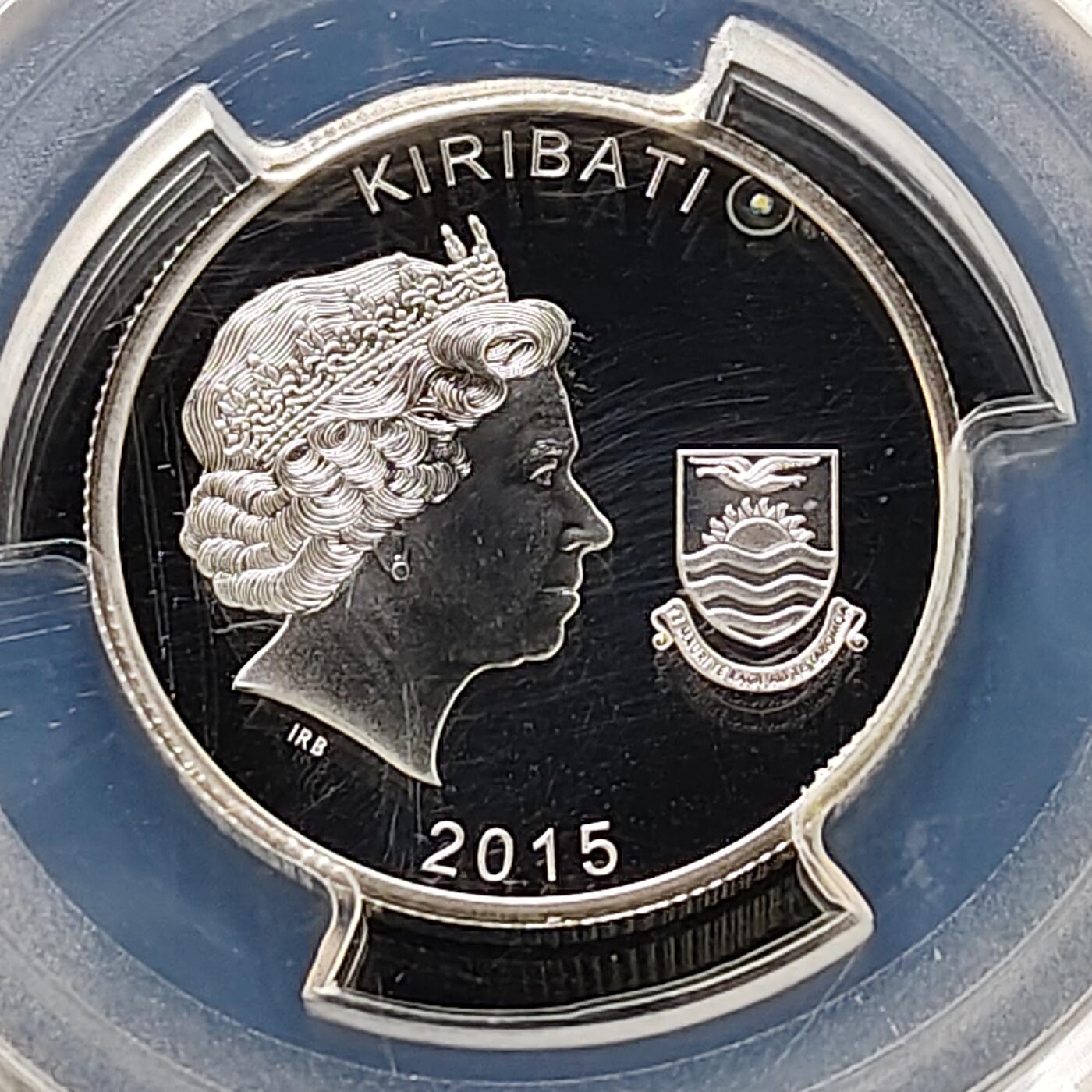 【全场包邮】纯粹捡漏拍489场（免费代拍第26场） 【收藏级·亚军分】基里巴斯2015年10元铭记一战系列加里波利登陆精制纪念银币-PCGS PR69 DCAM