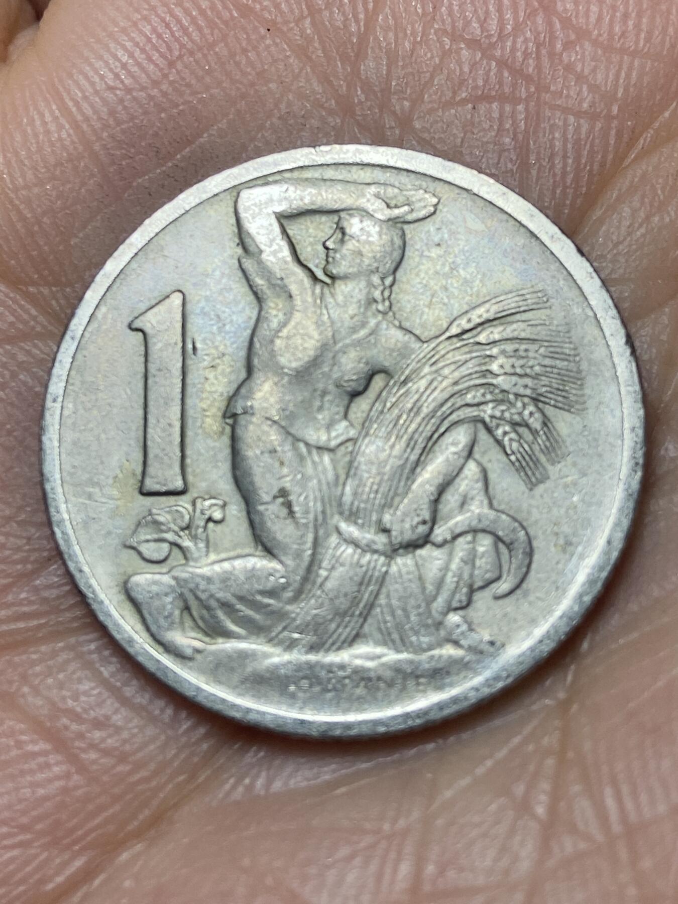 2025年第一百四十场(总第一百六十六场）外国好品散币场(免佣金) 捷克斯洛伐克1929年1克朗(共和国时期第一套)