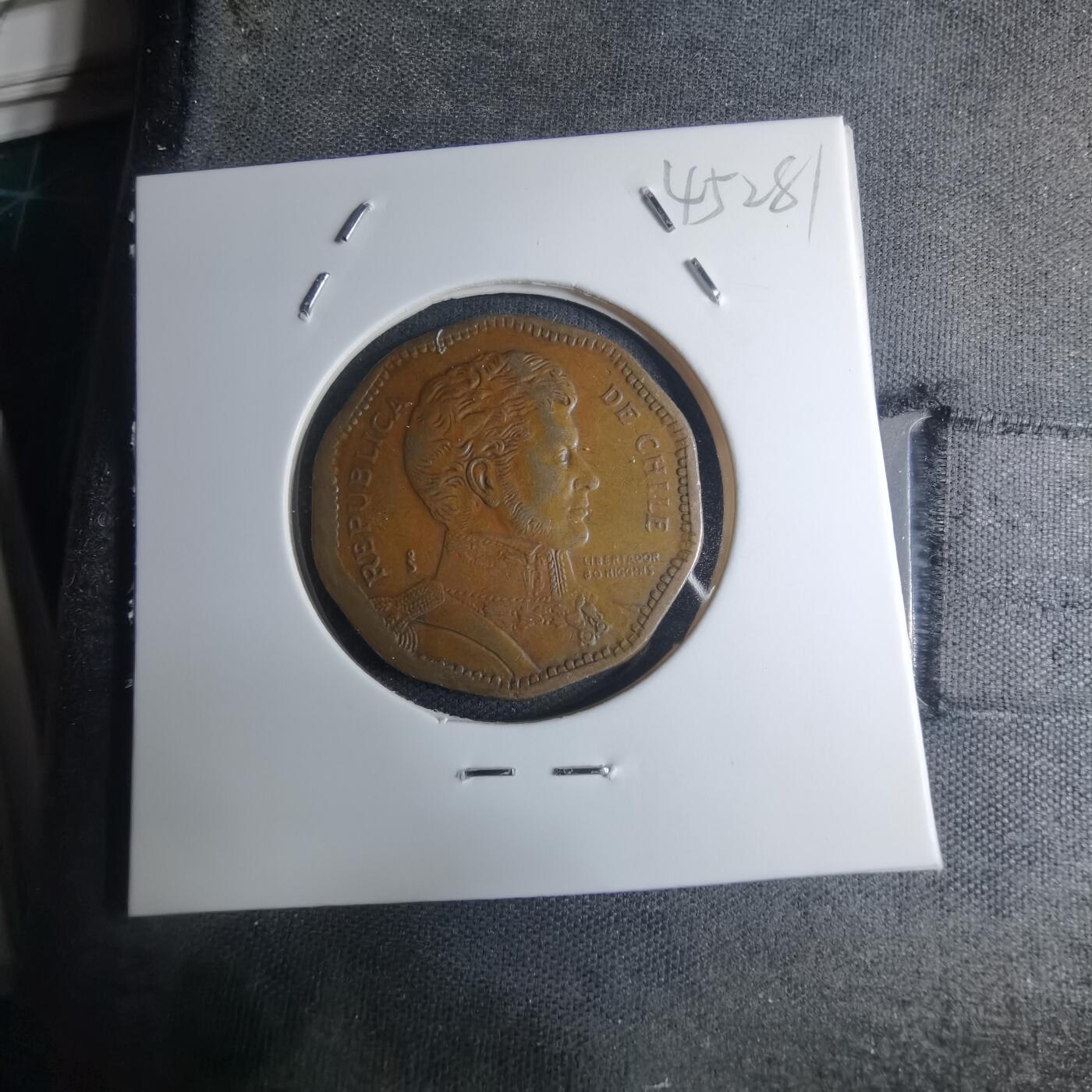 沼泽如烟--第945场 智利1991年50比索