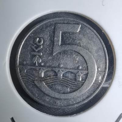 沼泽如烟--第945场 - 捷克1993年5克朗