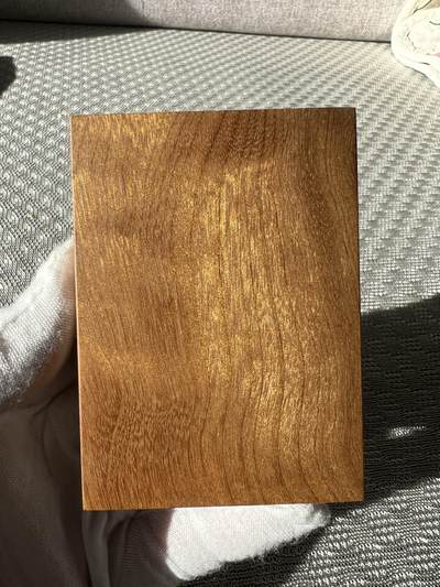 零元拍：B03金丝楠牌子，香喷喷的小金砖，金光闪闪，81/58/18MM - 零元拍：B03金丝楠牌子，香喷喷的小金砖，金光闪闪，81/58/18MM