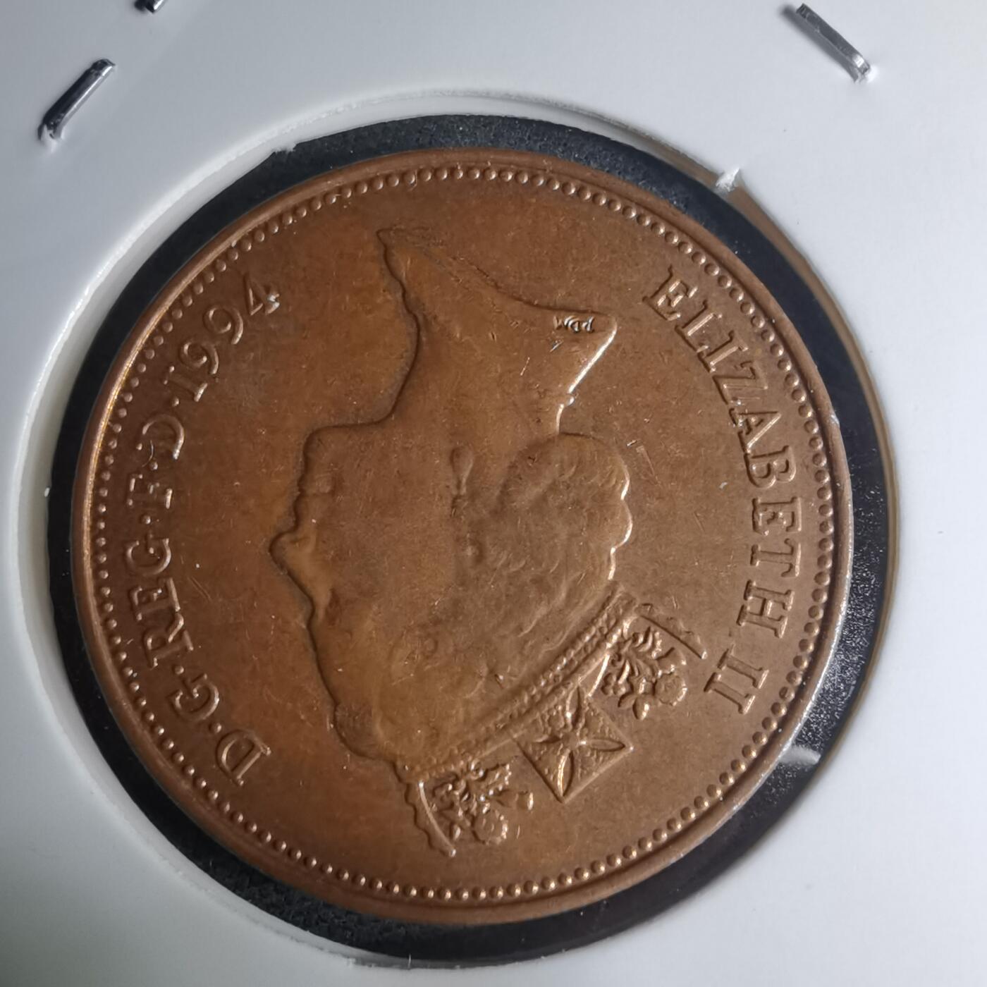 沼泽如烟--第945场 英国1994年2便士